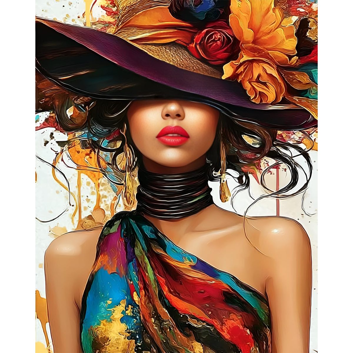 Autumn Elegance paint by numbers kit