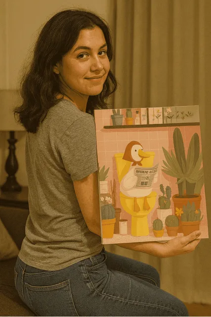 Paint-by-numbers community photo