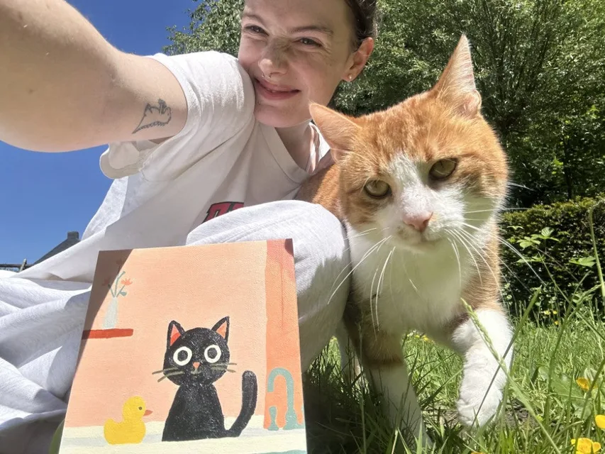 Paint-by-numbers community photo