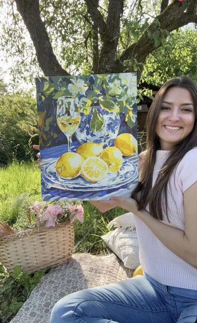 Paint-by-numbers community photo