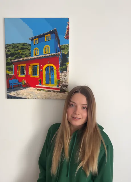 Paint-by-numbers community photo