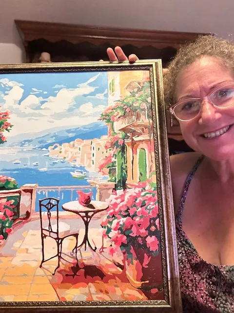 Paint-by-numbers community photo